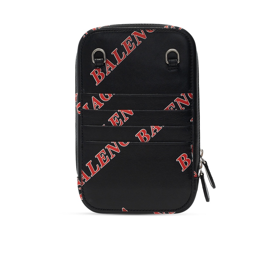 Image 993540_ALTMORE7.jpg, Product 993-540 / Price $1,264.00, Balenciaga Black Calfskin Leather Sport Print Phone Holder Bag from Balenciaga on TSC.ca's Fashion department