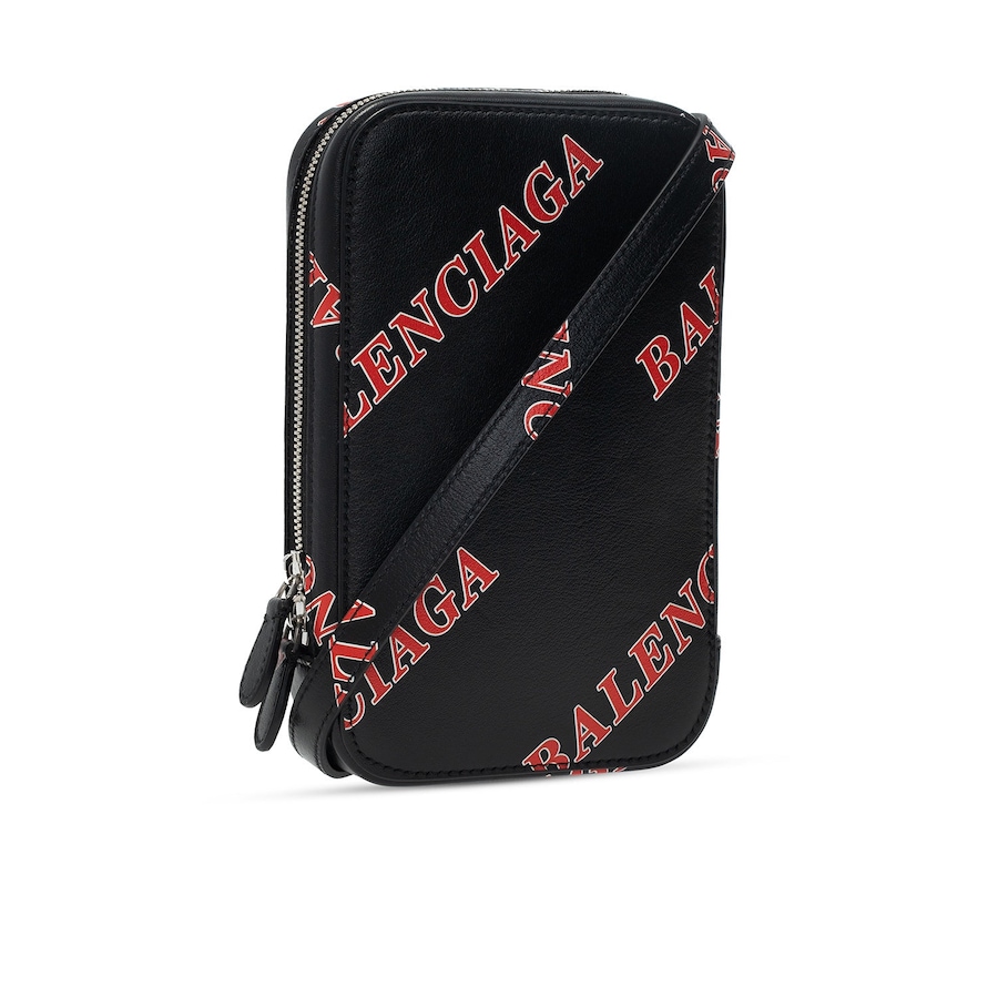 Image 993540_ALTMORE8.jpg, Product 993-540 / Price $1,264.00, Balenciaga Black Calfskin Leather Sport Print Phone Holder Bag from Balenciaga on TSC.ca's Fashion department