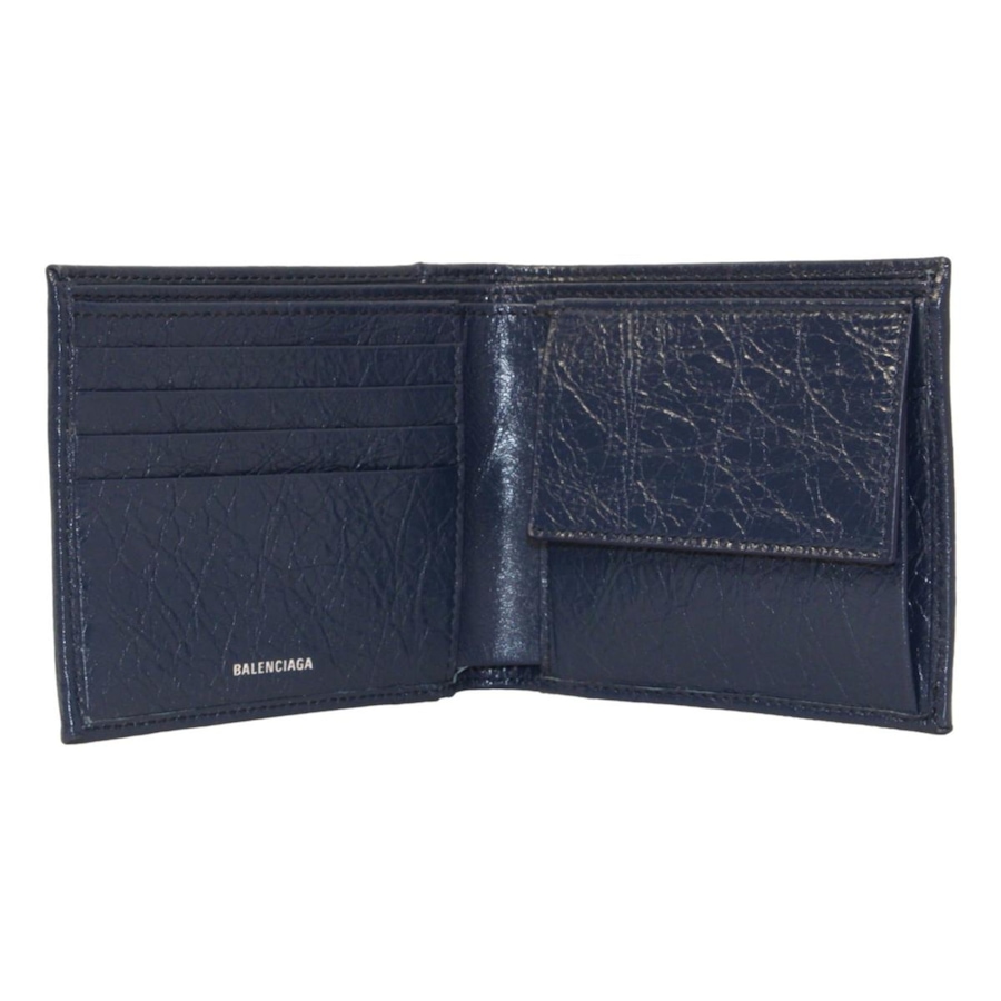 Image 993565_ALTMORE18.jpg, Product 993-565 / Price $628.00, Balenciaga Cash Square Blue Arena Leather Bifold Wallet from Balenciaga on TSC.ca's Fashion department