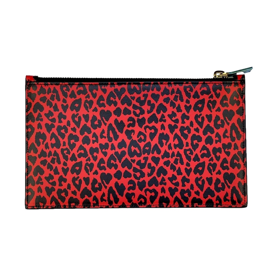 Image 993579_ST01.jpg, Product 993-579 / Price $946.00, Saint Laurent Rouge Leopard Printed Calfskin Leather Medium Pouch from Yves Saint Laurent on TSC.ca's Fashion department