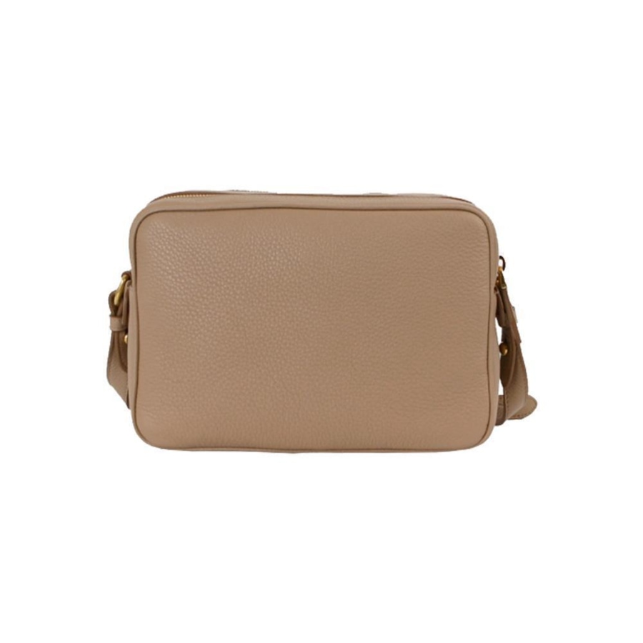 Image 993592_ALTMORE6.jpg, Product 993-592 / Price $4,174.00, Prada Beige Vitello Phenix Leather Double Zip Crossbody Bag from Prada on TSC.ca's Fashion department