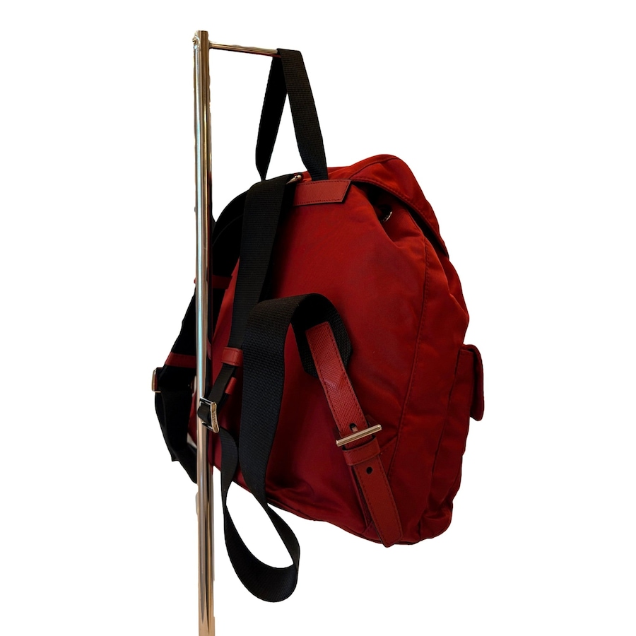 Image 993606_ALTMORE16.jpg, Product 993-606 / Price $3,657.00, Prada Re-Edition Re-Nylon Burgundy Drawstring Backpack Medium from Prada on TSC.ca's Fashion department