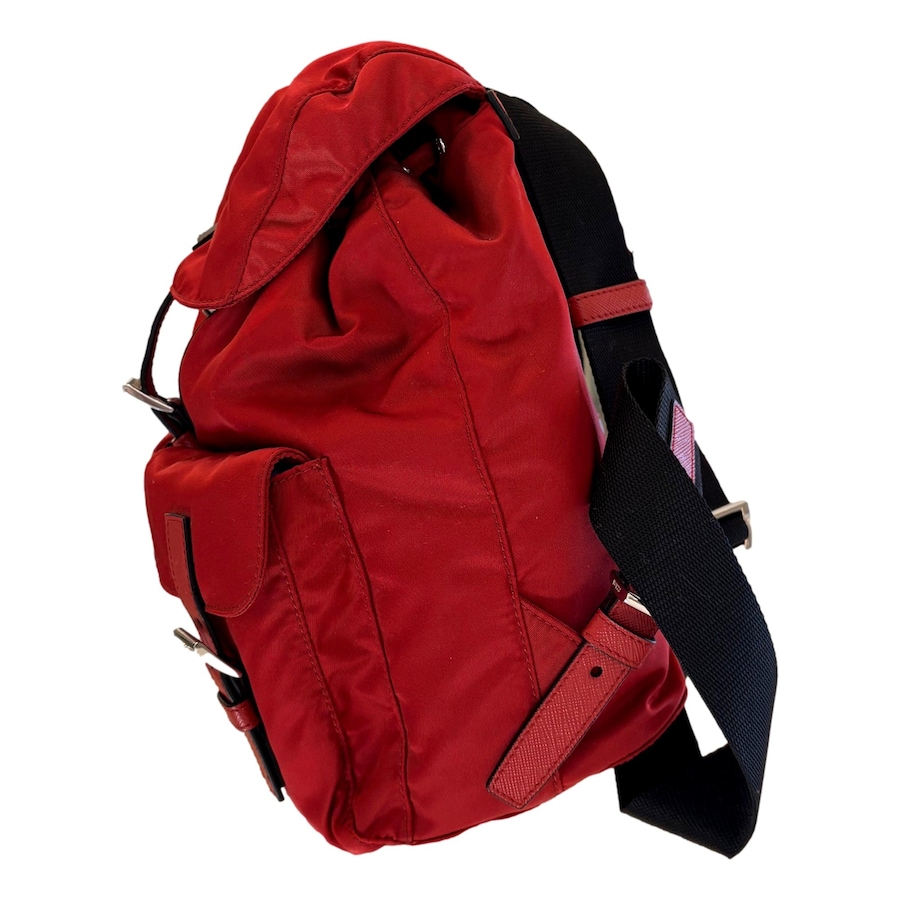 Image 993606_ALTMORE17.jpg, Product 993-606 / Price $3,657.00, Prada Re-Edition Re-Nylon Burgundy Drawstring Backpack Medium from Prada on TSC.ca's Fashion department