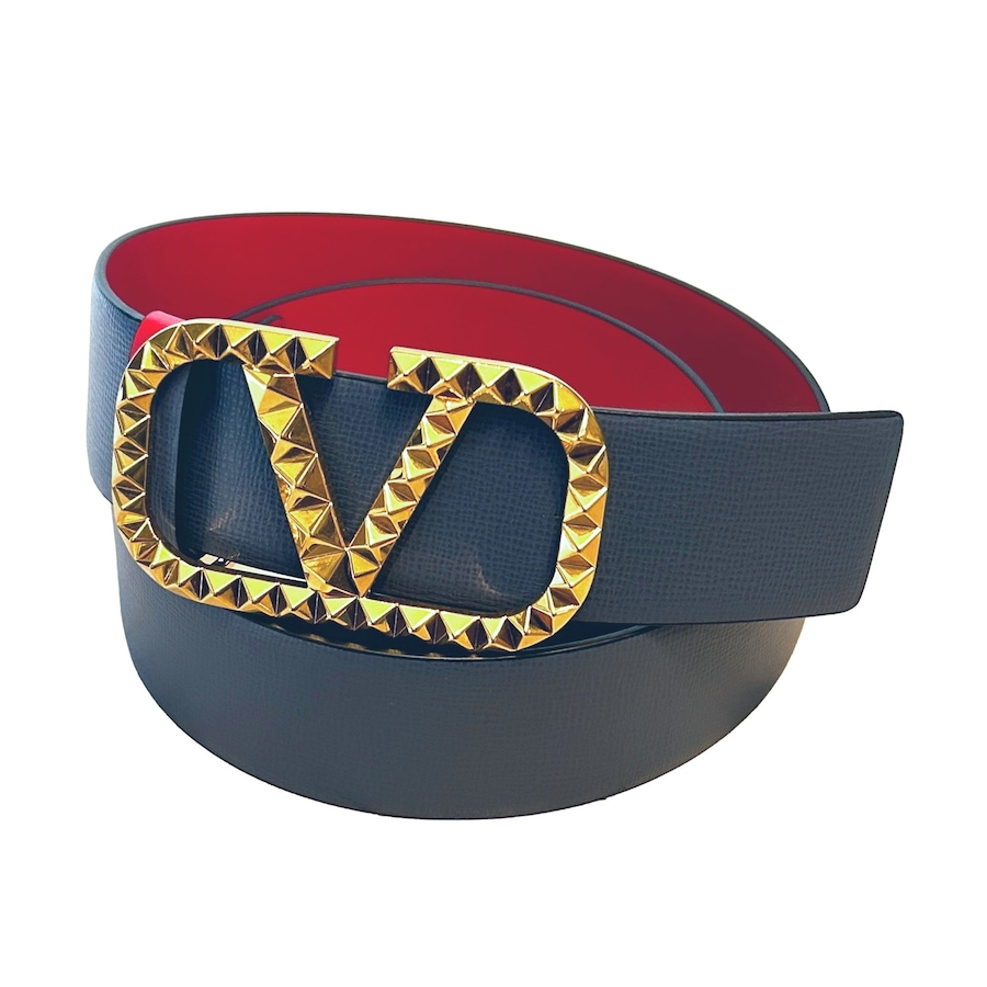 Image 993610_ALTMORE7.jpg, Product 993-610 / Price $1,423.00, Valentino Garavani VLogo Stud Reversible Leather Belt Gray Red Size 95 from Valentino Garavani on TSC.ca's Fashion department