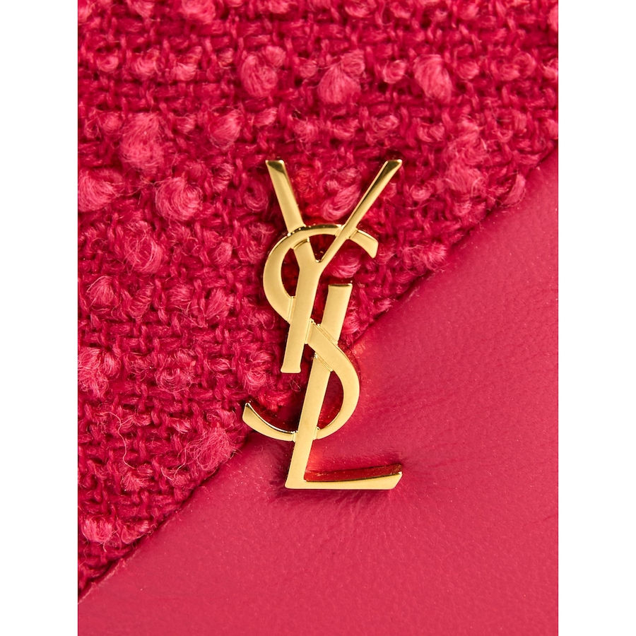 Image 993615_ALTMORE4.jpg, Product 993-615 / Price $668.00, Saint Laurent Jamie YSL Keyring Cube Magenta Tweed Leather from Yves Saint Laurent on TSC.ca's Fashion department