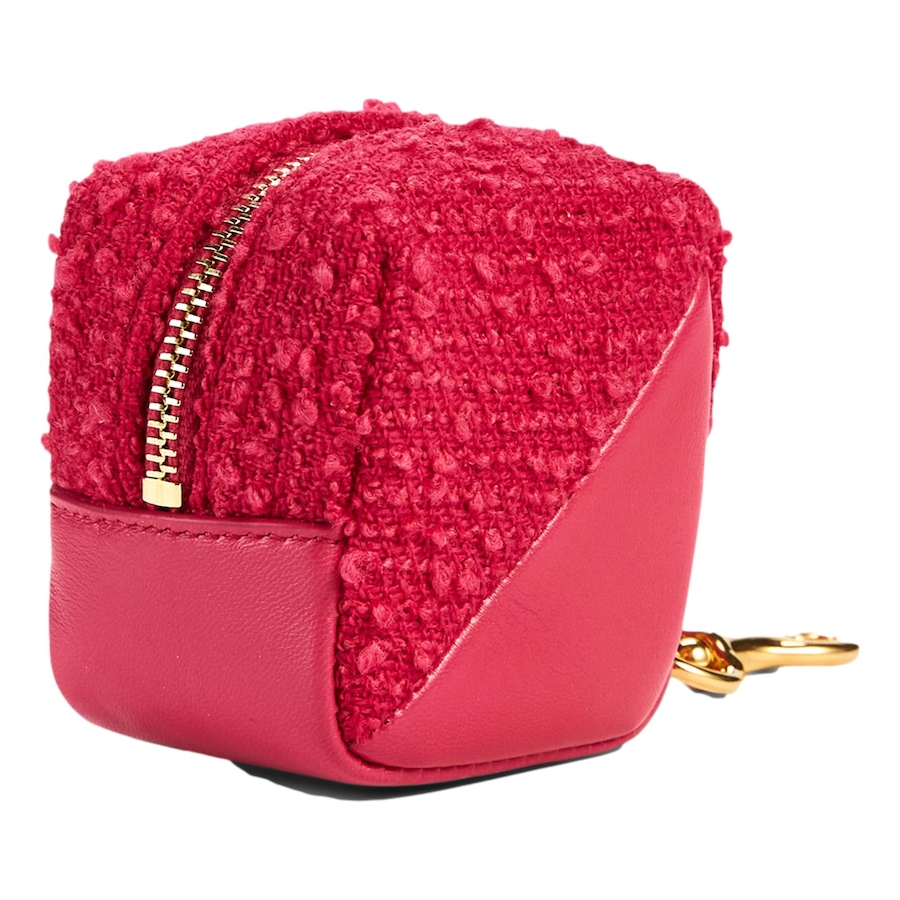 Image 993615_ALTMORE5.jpg, Product 993-615 / Price $668.00, Saint Laurent Jamie YSL Keyring Cube Magenta Tweed Leather from Yves Saint Laurent on TSC.ca's Fashion department