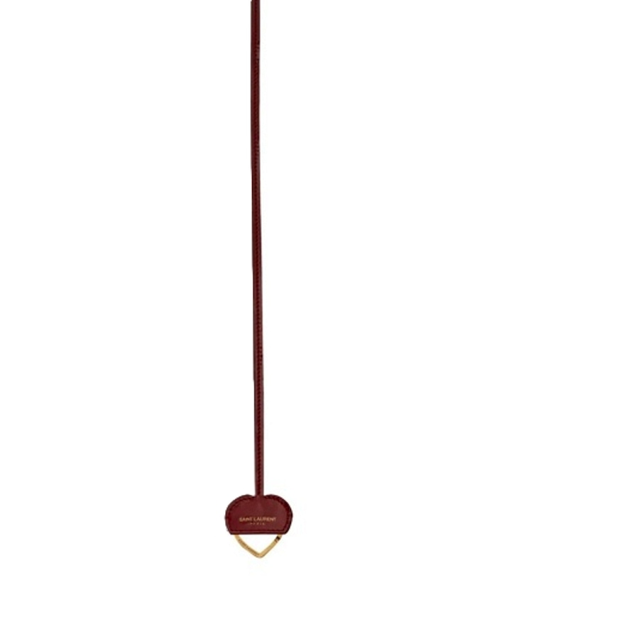 Image 993622_ALTMORE10.jpg, Product 993-622 / Price $787.00, Saint Laurent Opyum Red Patent Leather Heart Keyring Necklace from Yves Saint Laurent on TSC.ca's Fashion department