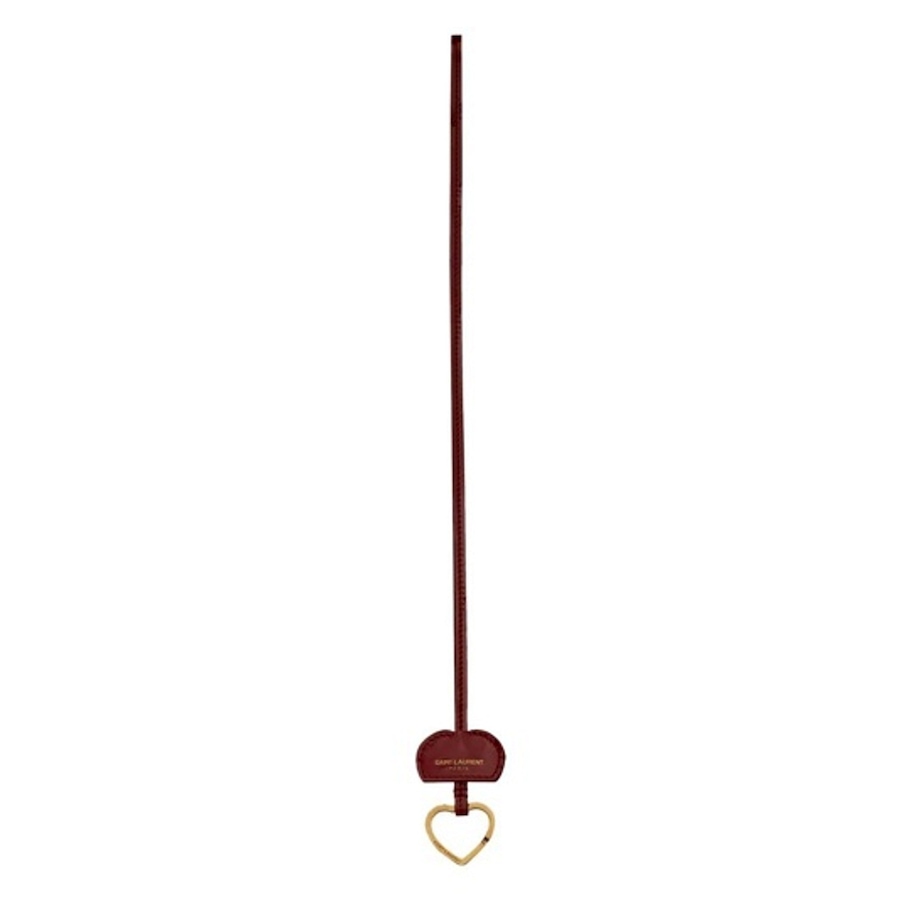 Image 993622_ALTMORE8.jpg, Product 993-622 / Price $787.00, Saint Laurent Opyum Red Patent Leather Heart Keyring Necklace from Yves Saint Laurent on TSC.ca's Fashion department