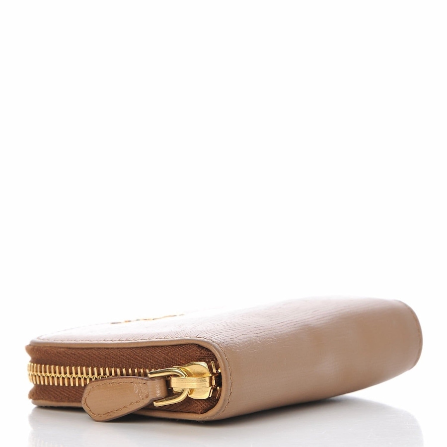 Image 993640_ALTMORE10.jpg, Product 993-640 / Price $1,256.00, Prada Vitello Move Cipria Beige Leather Zip Around Wallet from Prada on TSC.ca's Fashion department