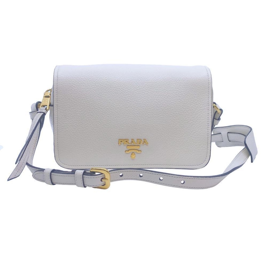 Image 993670_ALTMORE5.jpg, Product 993-670 / Price $4,452.00, Prada Ivory Vitello Phenix Leather Flap Crossbody Bag from Prada on TSC.ca's Fashion department