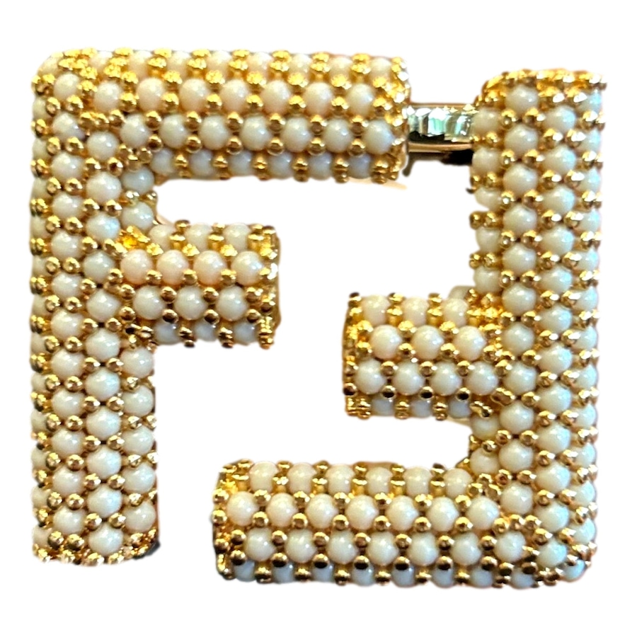 Image 993676_ALTMORE6.jpg, Product 993-676 / Price $930.00, Fendi FF Studded Skinny Ivory Latte Belt Size 85 from Fendi on TSC.ca's Fashion department