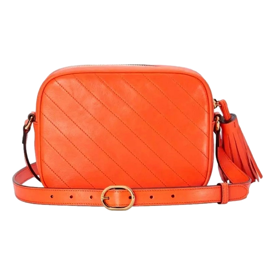 Image 993694_ALTMORE14.jpg, Product 993-694 / Price $3,578.00, Gucci Blondie GG Patch Orange Leather Camera Crossbody Bag Diagonal Stitching from Gucci on TSC.ca's Fashion department