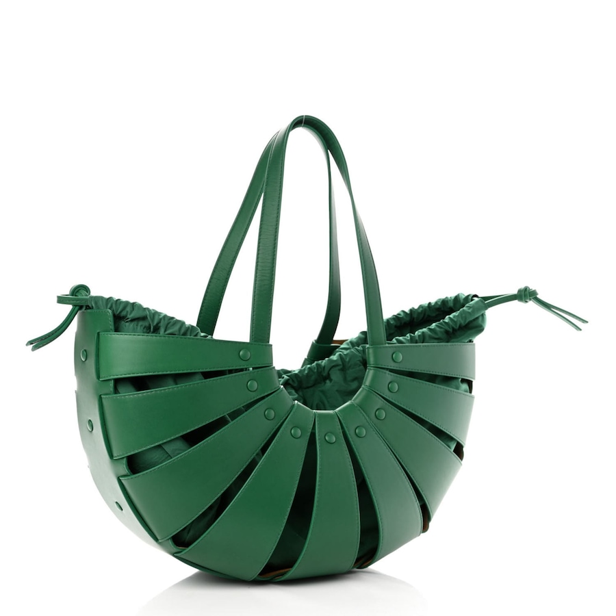 Image 993727_ALTMORE1.jpg, Product 993-727 / Price $3,896.00, Bottega Veneta The Shell Bag Racing Green French Calfskin Shoulder Bag from Bottega Veneta on TSC.ca's Fashion department