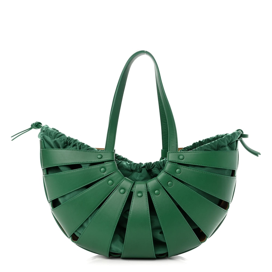 Image 993727_ST01.jpg, Product 993-727 / Price $3,896.00, Bottega Veneta The Shell Bag Racing Green French Calfskin Shoulder Bag from Bottega Veneta on TSC.ca's Fashion department