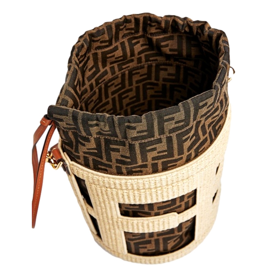 Image 993749_ALTMORE15.jpg, Product 993-749 / Price $2,695.00, FENDI Step Out Bucket Bag Mini Canvas and Leather Zucca FF Logo from Fendi on TSC.ca's Fashion department