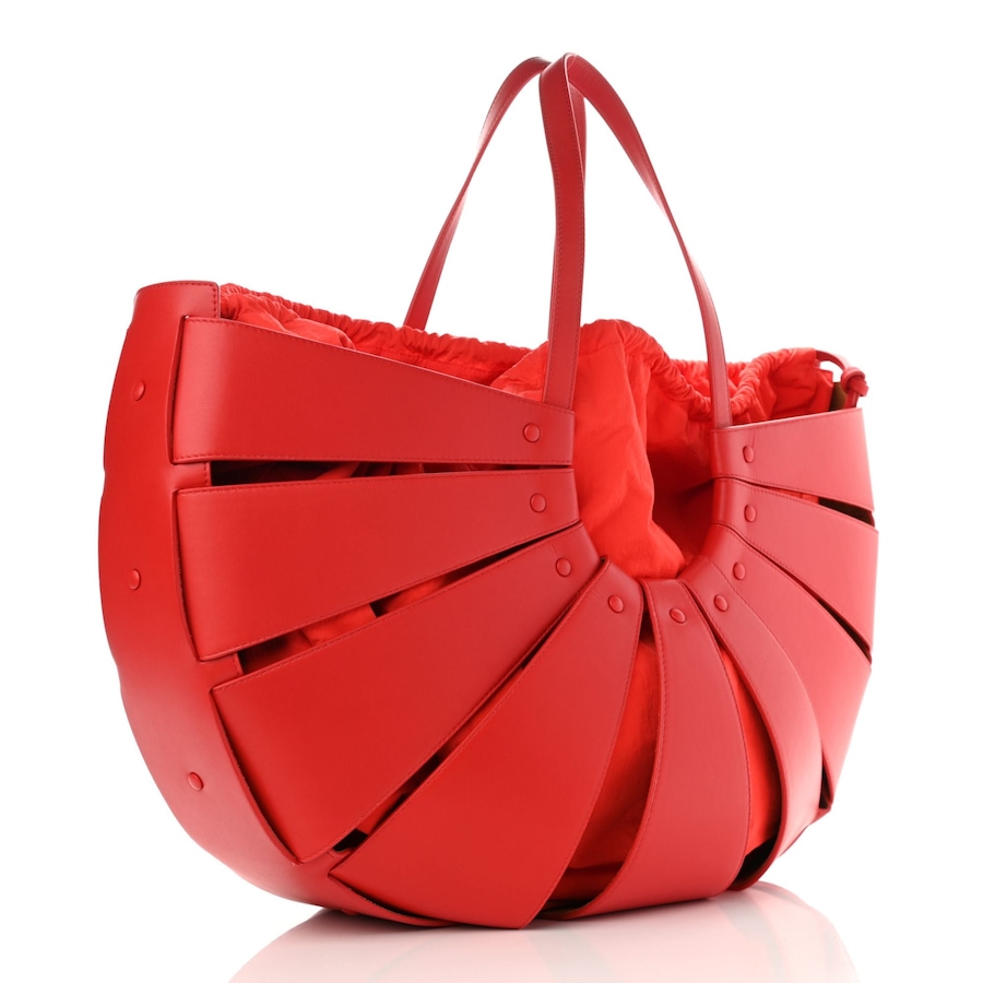 Image 993761_ALTMORE1.jpg, Product 993-761 / Price $3,896.00, Bottega Veneta The Shell Chili Tomato French Calfskin Leather Shoulder Bag from Bottega Veneta on TSC.ca's Fashion department