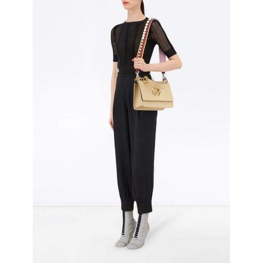Image 993774_ALTMORE4.jpg, Product 993-774 / Price $1,264.00, Fendi Strap You Pearl Embellished Shoulder Strap Black Cherry Lemon from Fendi on TSC.ca's Fashion department