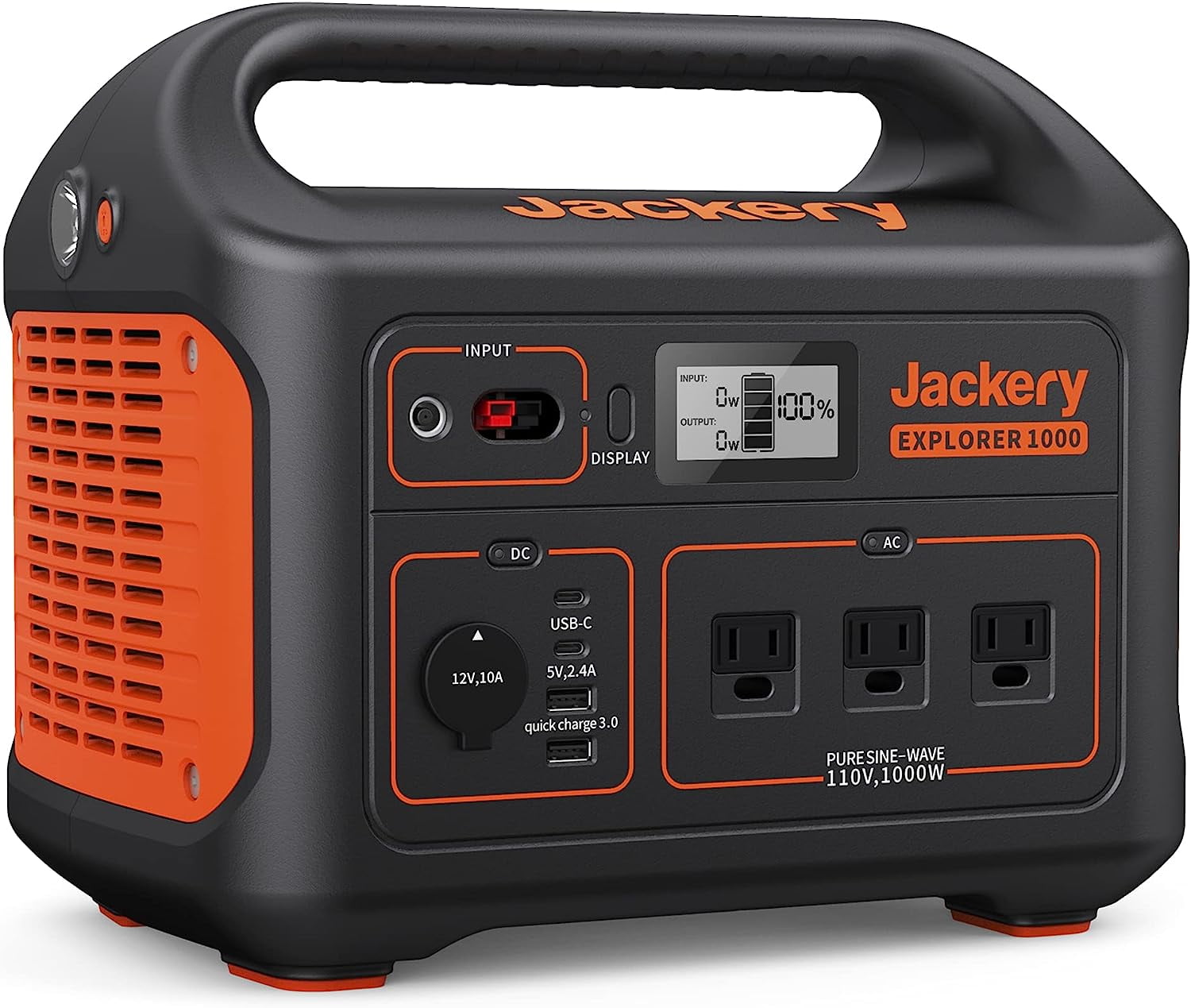 Certified Refurbished) Jackery Explorer 1000 Portable Power
