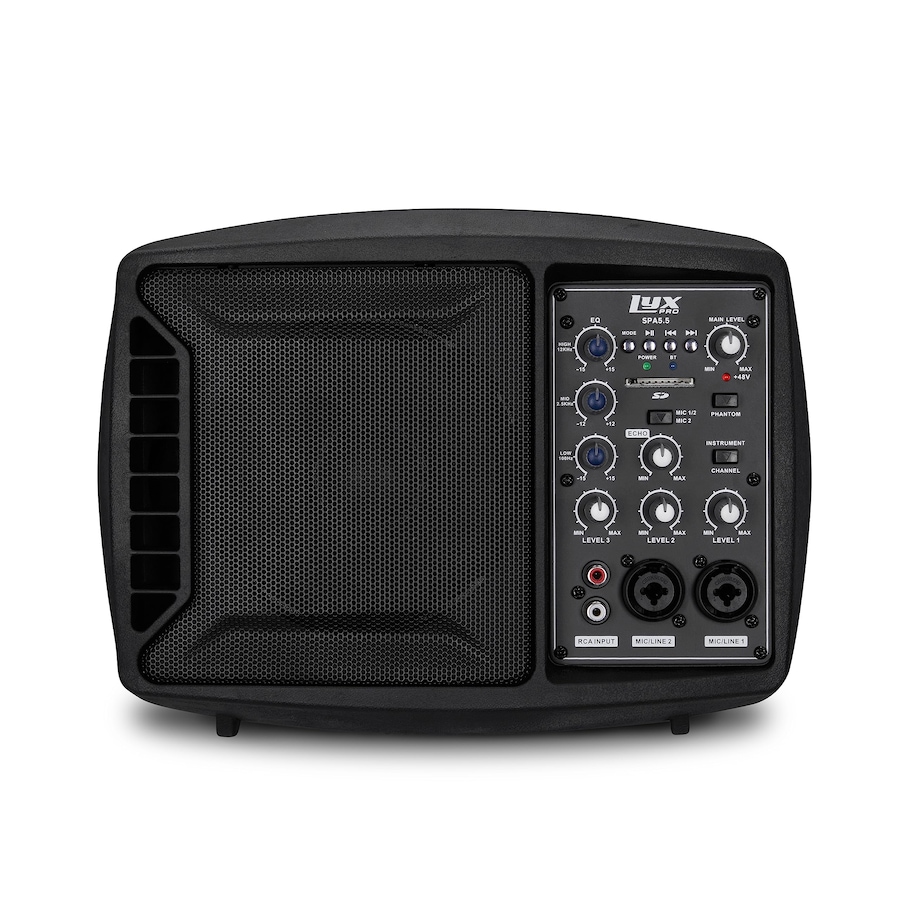 Image 994178.jpg, Product 994-178 / Price $229.99, Lyxpro Small Pa Speaker Monitor, Class-d Amplifier with Band EQ and Mixer 48v Phantom Power from LyxPro on TSC.ca's Electronics department
