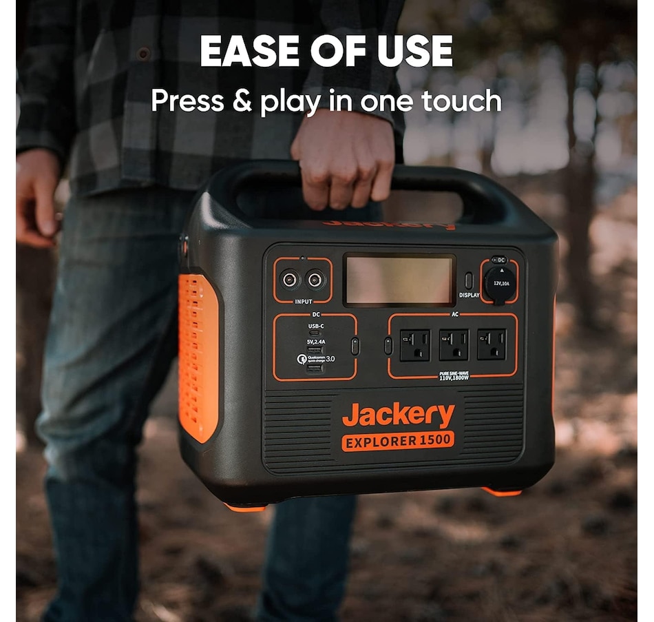 Image 994181_ALTMORE4.jpg, Product 994-181 / Price $2,799.00, (Certified Refurbished) Jackery Explorer 1500 and 2 xSolarSaga 100W Solar Panel from Jackery on TSC.ca's Electronics department