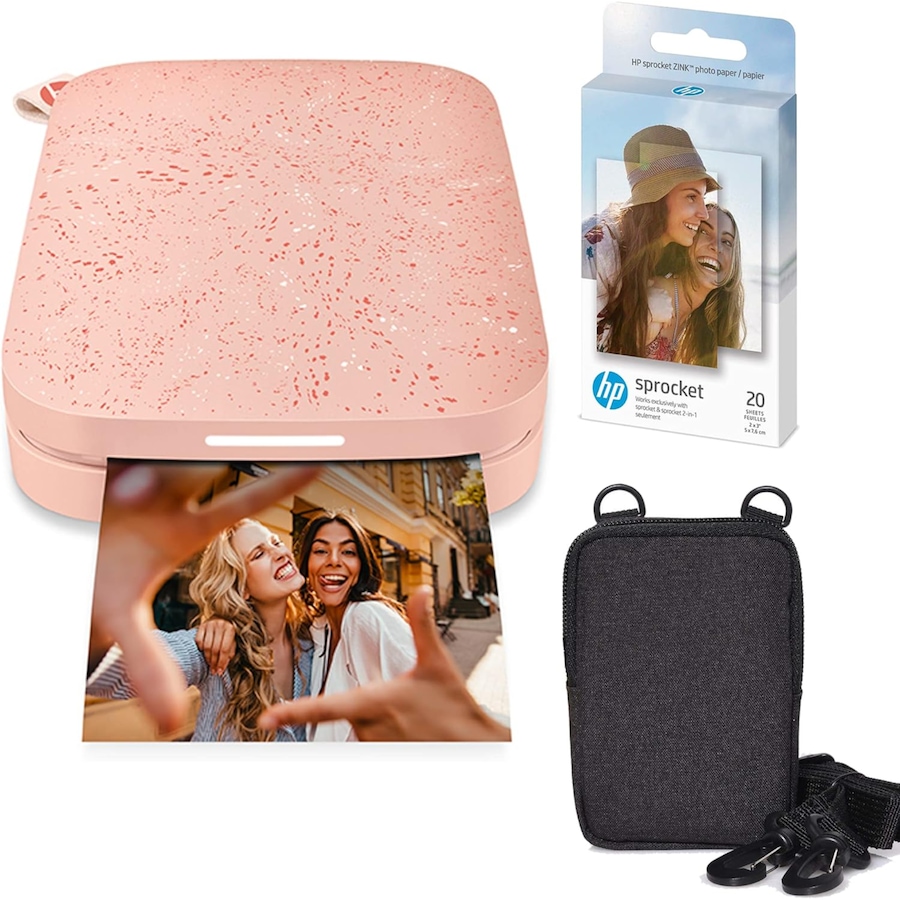 Image 994188_ST04.jpg, Product 994-188 / Price $149.99, HP Sprocket Portable 2x3" Instant Photo Printer (Lilac) and Zink Paper Bundle from HP - Hewlett Packard on TSC.ca's Toys & Hobbies department