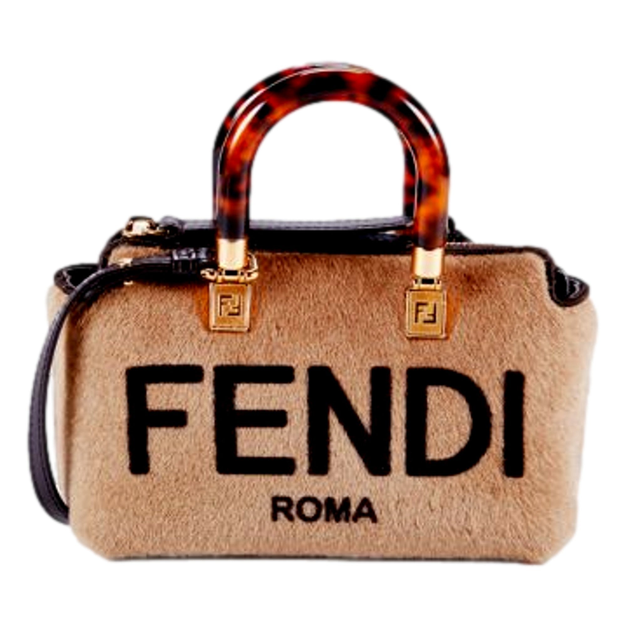 Clothing Shoes Handbags Fendi Roma By The Way Lamb Fur Mini Cross Body Bag TSC Online Shopping for Canadians