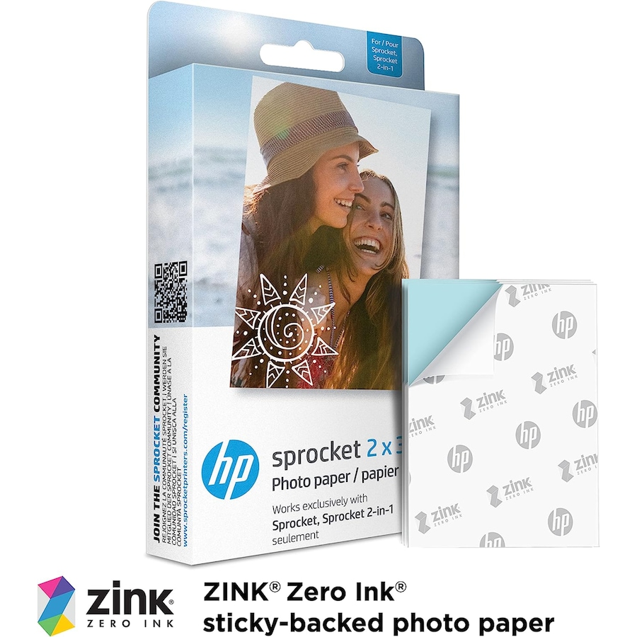 Image 994211_ALTMORE3.jpg, Product 994-211 / Price $209.99, HP Sprocket Portable 2x3" Instant Photo Printer (Black Noir), Accesories & Scrapbook Bundle from HP - Hewlett Packard on TSC.ca's Toys & Hobbies department