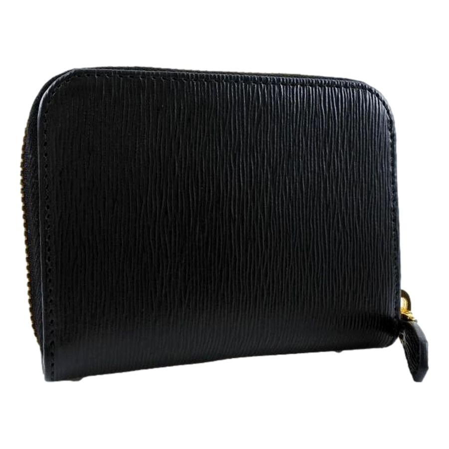 Image 994233_ALTMORE1.jpg, Product 994-233 / Price $1,352.00, Prada Black Vitello Move Leather Gold Zip Coin Purse Wallet from Prada on TSC.ca's Fashion department