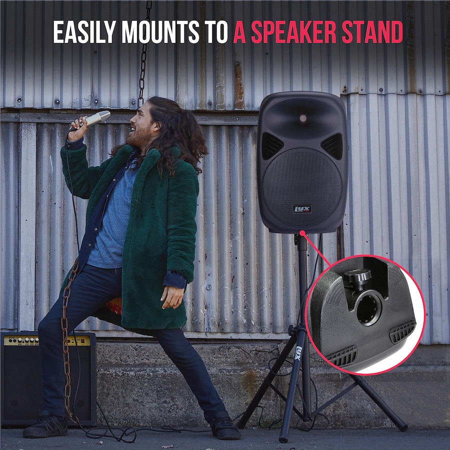Image 994254_ALTMORE27.jpg, Product 994-254 / Price $159.99 - $299.99, LyxPro Portable PA Speaker Powered, PA System with Equalizer SD Slot & Built-in Bluetooth from LyxPro on TSC.ca's Electronics department