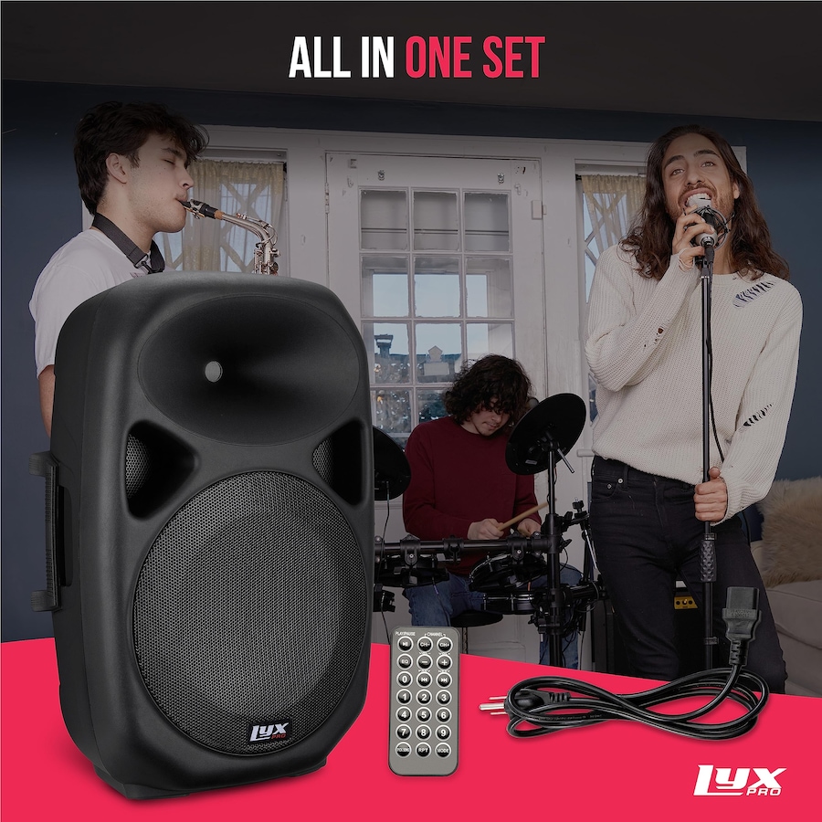 Image 994254_ALTMORE32.jpg, Product 994-254 / Price $159.99 - $299.99, LyxPro Portable PA Speaker Powered, PA System with Equalizer SD Slot & Built-in Bluetooth from LyxPro on TSC.ca's Electronics department