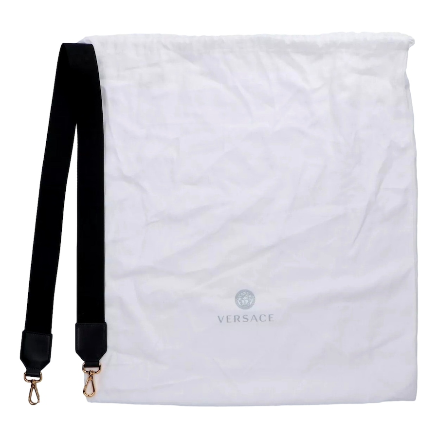 Image 994273_ALTMORE15.jpg, Product 994-273 / Price $2,147.00, Versace Mini Tote Bag Nero Black Canvas Studded Logo Crossbody from Versace on TSC.ca's Fashion department
