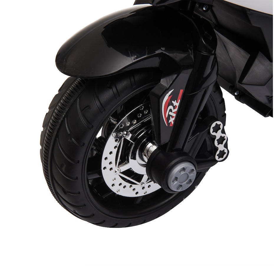 Image 994377_ALTMORE8.jpg, Product 994-377 / Price $105.99, Qaba 6V Kids Motorcycle with Music, Headlights, 3 Wheels, Black from Qaba on TSC.ca's Toys & Hobbies department