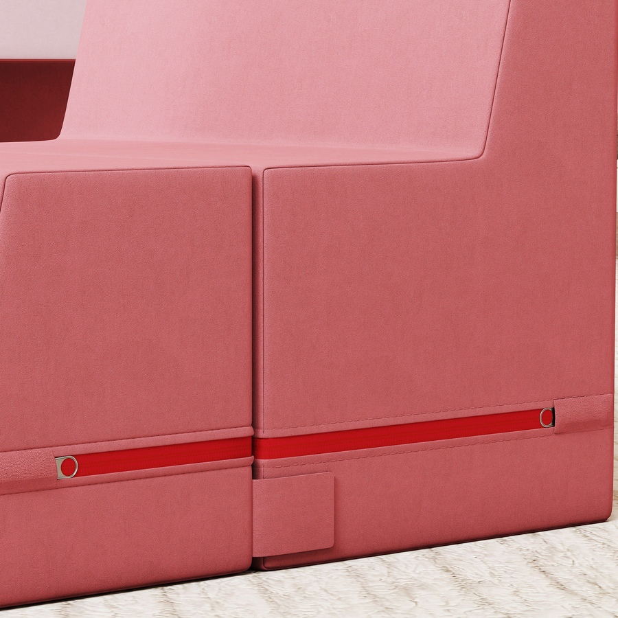 Image 994385_ALTMORE8.jpg, Product 994-385 / Price $108.99, Qaba Climbing Foam Blocks for Toddlers, 2-Piece Soft Play Foam, Pink from Qaba on TSC.ca's Home & Garden department