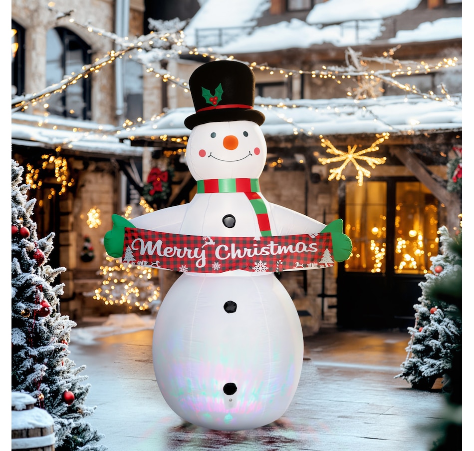 Image 994401_ALTMORE9.jpg, Product 994-401 / Price $74.99, Outsunny 7FT Christmas Inflatables Snowman, Christmas Inflatable Decoration from Outsunny on TSC.ca's Home & Garden department