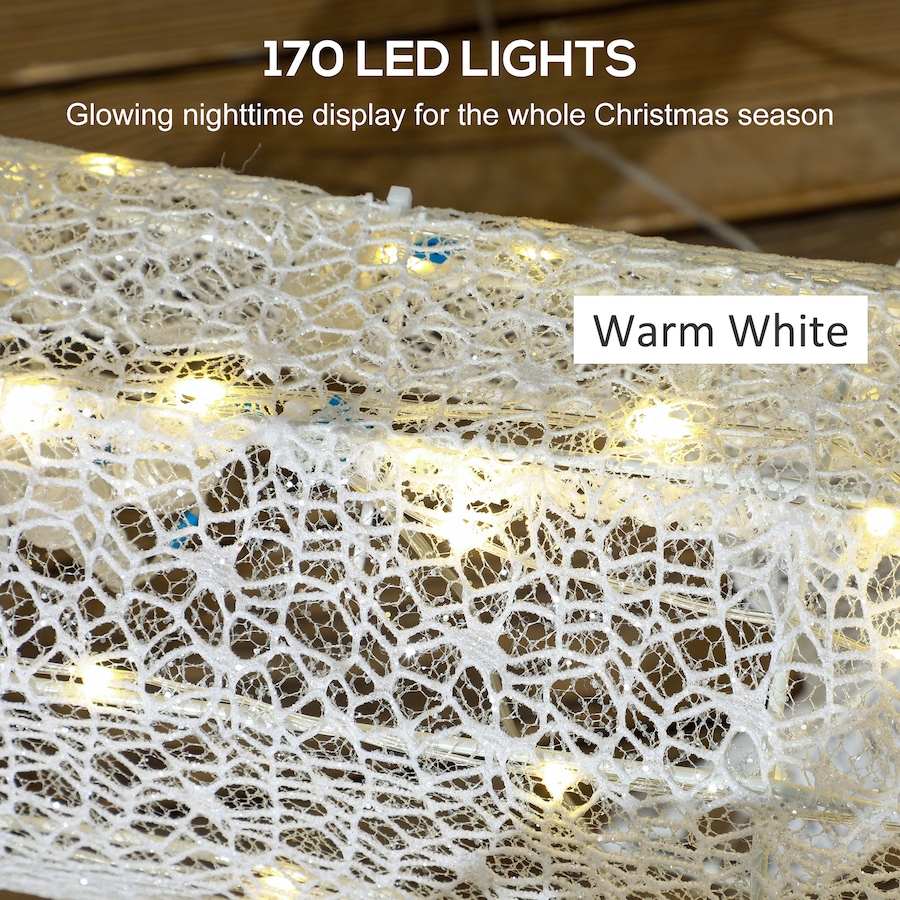 Image 994407_ALTMORE3.jpg, Product 994-407 / Price $109.99, Outsunny Light Up Reindeer Christmas Decoration with 170 LED Lights from Outsunny on TSC.ca's Home & Garden department