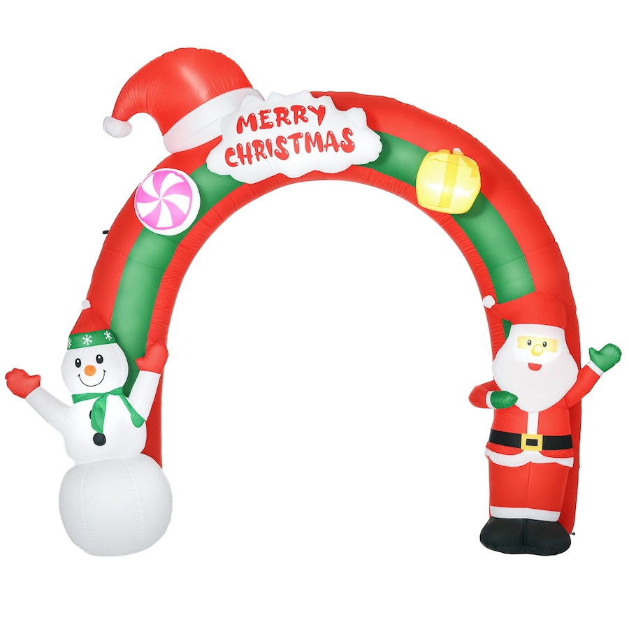 Image 994431.png, Product 994-431 / Price $84.99, HOMCOM 9ft Giant Christmas Inflatables Archway with Santa for Yard from HOMCOM on TSC.ca's Home & Garden department