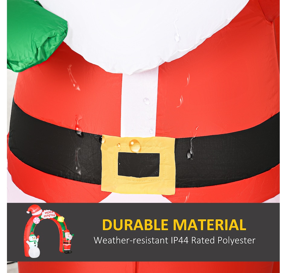 Image 994431_ALTMORE4.jpg, Product 994-431 / Price $139.99, HOMCOM 9ft Giant Christmas Inflatables Archway with Santa for Yard from HOMCOM on TSC.ca's Home & Garden department