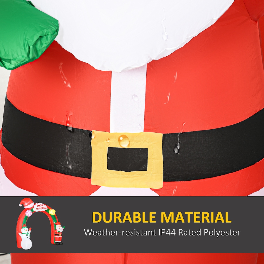 Image 994431_ALTMORE4.jpg, Product 994-431 / Price $84.99, HOMCOM 9ft Giant Christmas Inflatables Archway with Santa for Yard from HOMCOM on TSC.ca's Home & Garden department