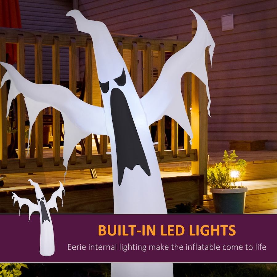 Image 994471_ALTMORE3.jpg, Product 994-471 / Price $49.99, 6ft Halloween Inflatable Scary Ghost Yard Outdoor Decorations Led Light from HOMCOM on TSC.ca's Home & Garden department