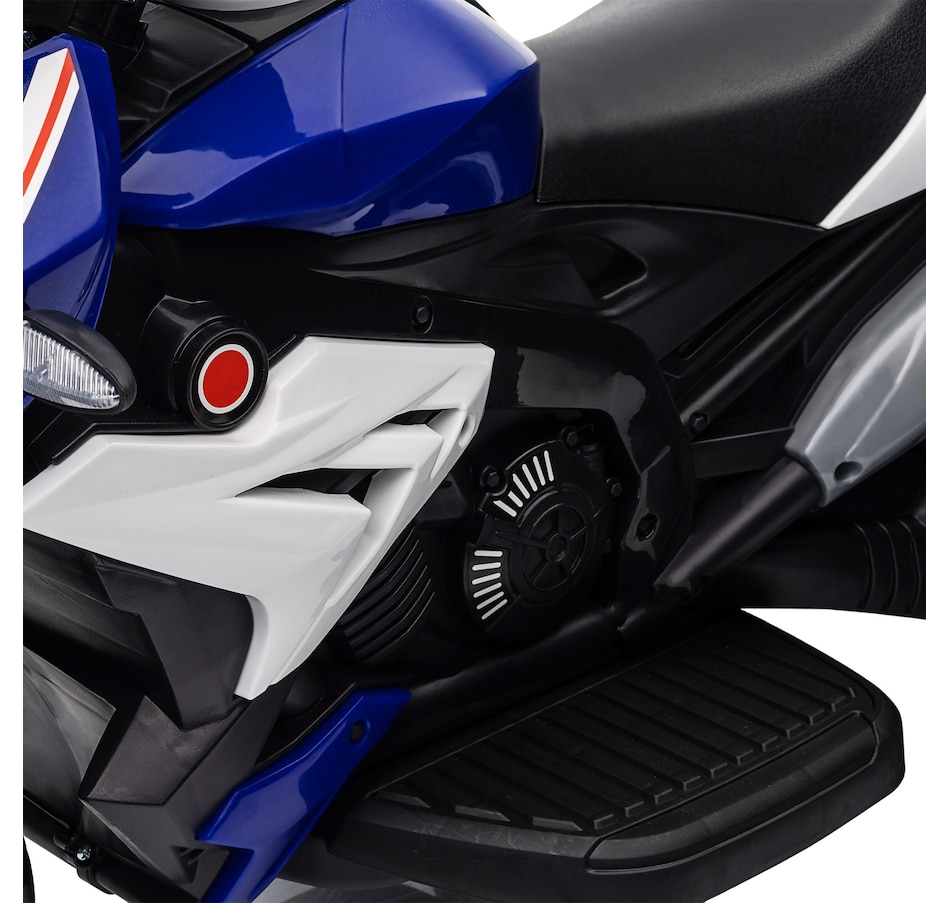 Image 994626_ALTMORE7.jpg, Product 994-626 / Price $99.99, Qaba 6V Kids Motorcycle with Music, Headlights, 3 Wheels, Blue from Qaba on TSC.ca's Toys & Hobbies department