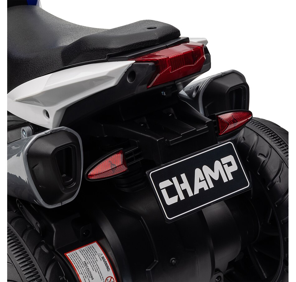 Image 994626_ALTMORE8.jpg, Product 994-626 / Price $99.99, Qaba 6V Kids Motorcycle with Music, Headlights, 3 Wheels, Blue from Qaba on TSC.ca's Toys & Hobbies department