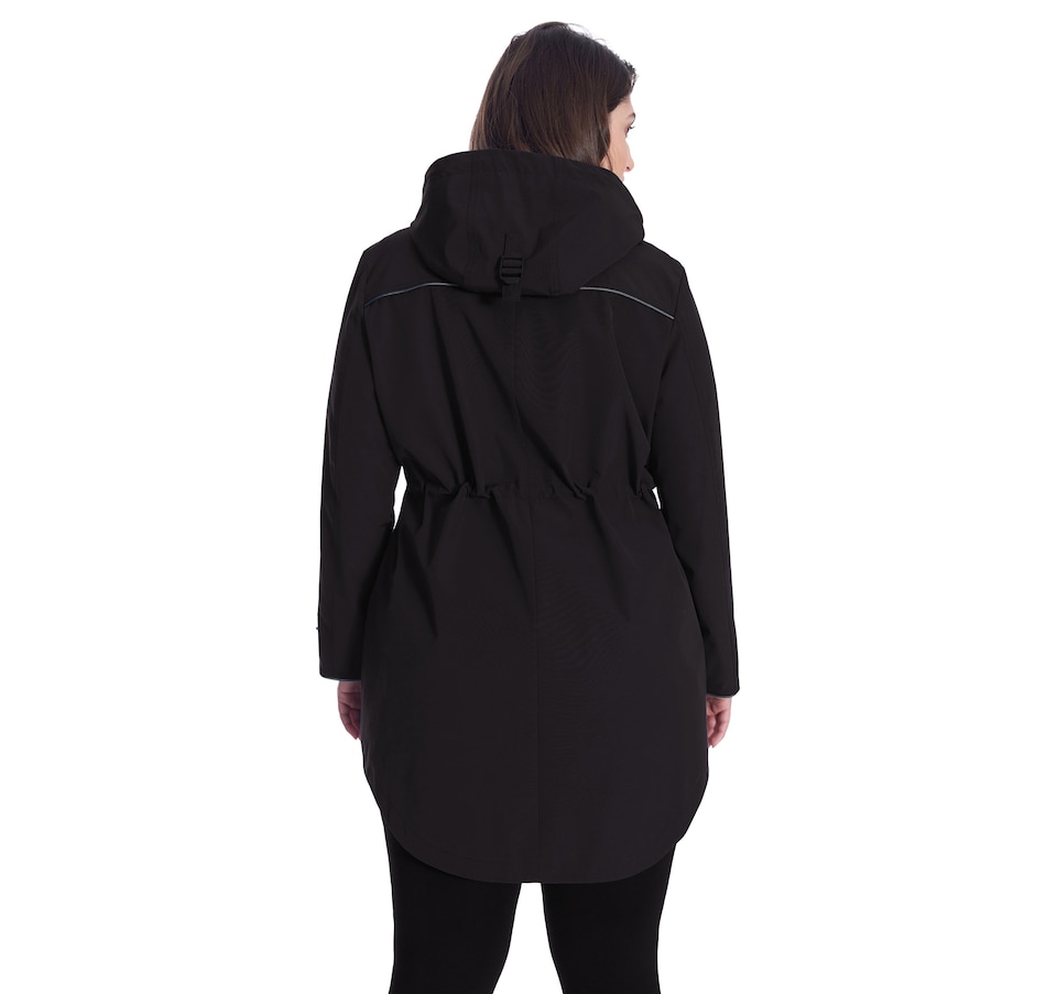 Image 994634_ALTMORE2.jpg, Product 994-634 / Price $122.50, KUSAWA PLUS SIZE | Women's Drawstring Raincoat from Alpine North on TSC.ca's Fashion department