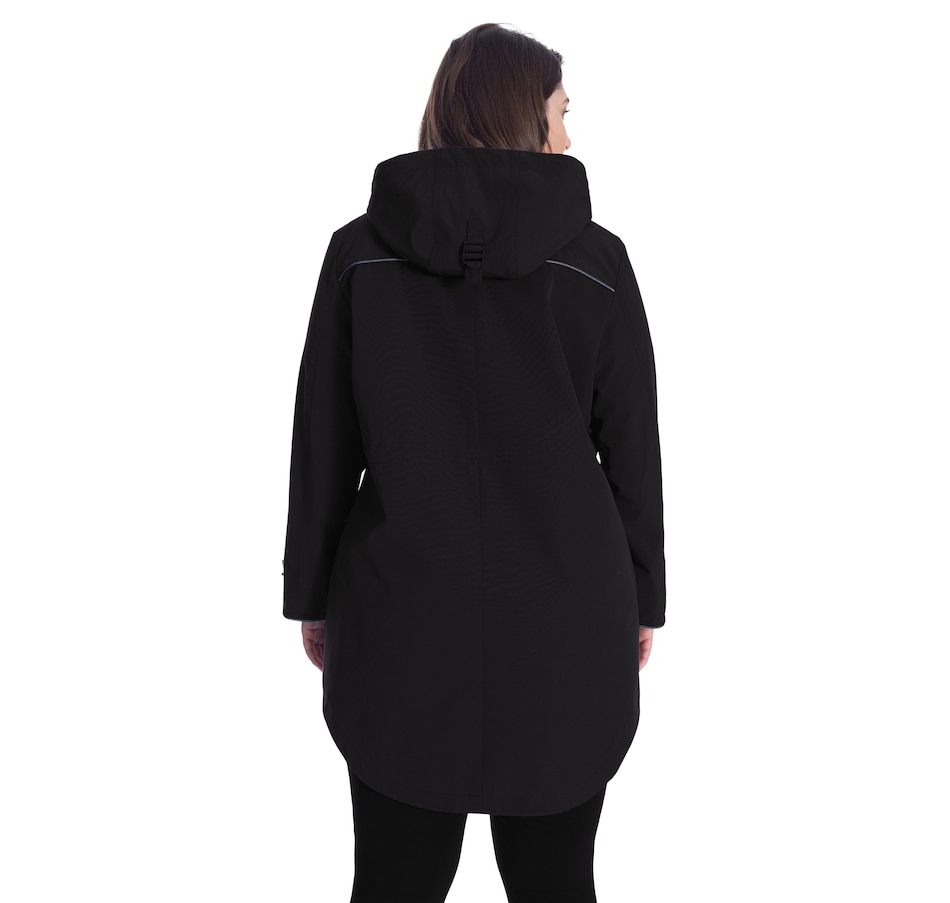 Image 994634_ALTMORE5.jpg, Product 994-634 / Price $122.50, KUSAWA PLUS SIZE | Women's Drawstring Raincoat from Alpine North on TSC.ca's Fashion department