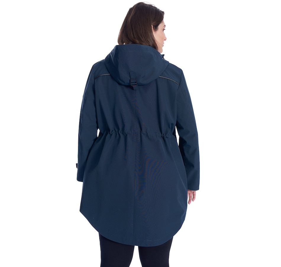 Image 994634_ALTMORE8.jpg, Product 994-634 / Price $122.50, KUSAWA PLUS SIZE | Women's Drawstring Raincoat from Alpine North on TSC.ca's Fashion department