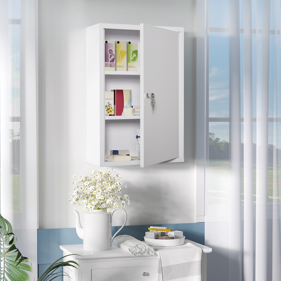 Image 994692_ALTMORE1.jpg, Product 994-692 / Price $84.99, kleankin Wall Mount Medicine Cabinet Lockable with 2 Keys for Bathroom from Kleankin on TSC.ca's Home & Garden department