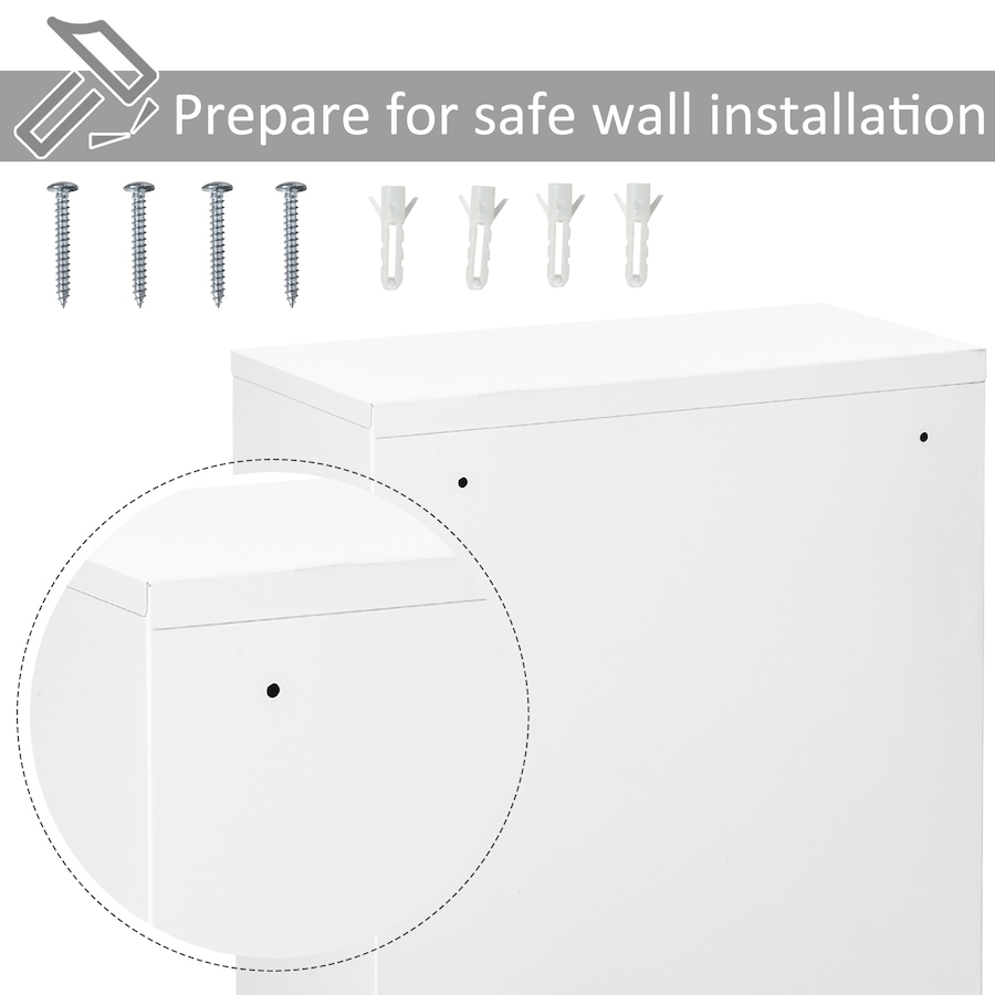 Image 994692_ALTMORE6.jpg, Product 994-692 / Price $84.99, kleankin Wall Mount Medicine Cabinet Lockable with 2 Keys for Bathroom from Kleankin on TSC.ca's Home & Garden department
