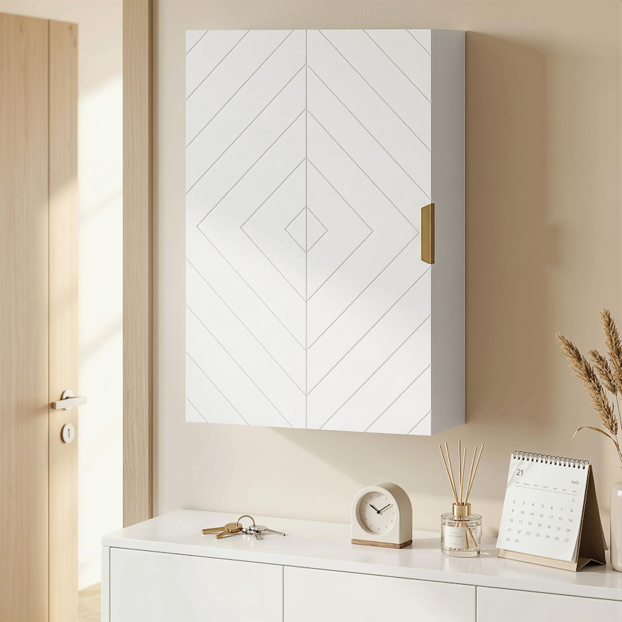 Image 994694_ALTMORE12.jpg, Product 994-694 / Price $66.99, kleankin Bathroom Wall Cabinet, Medicine Cabinet with Door and Shelves from Kleankin on TSC.ca's Home & Garden department