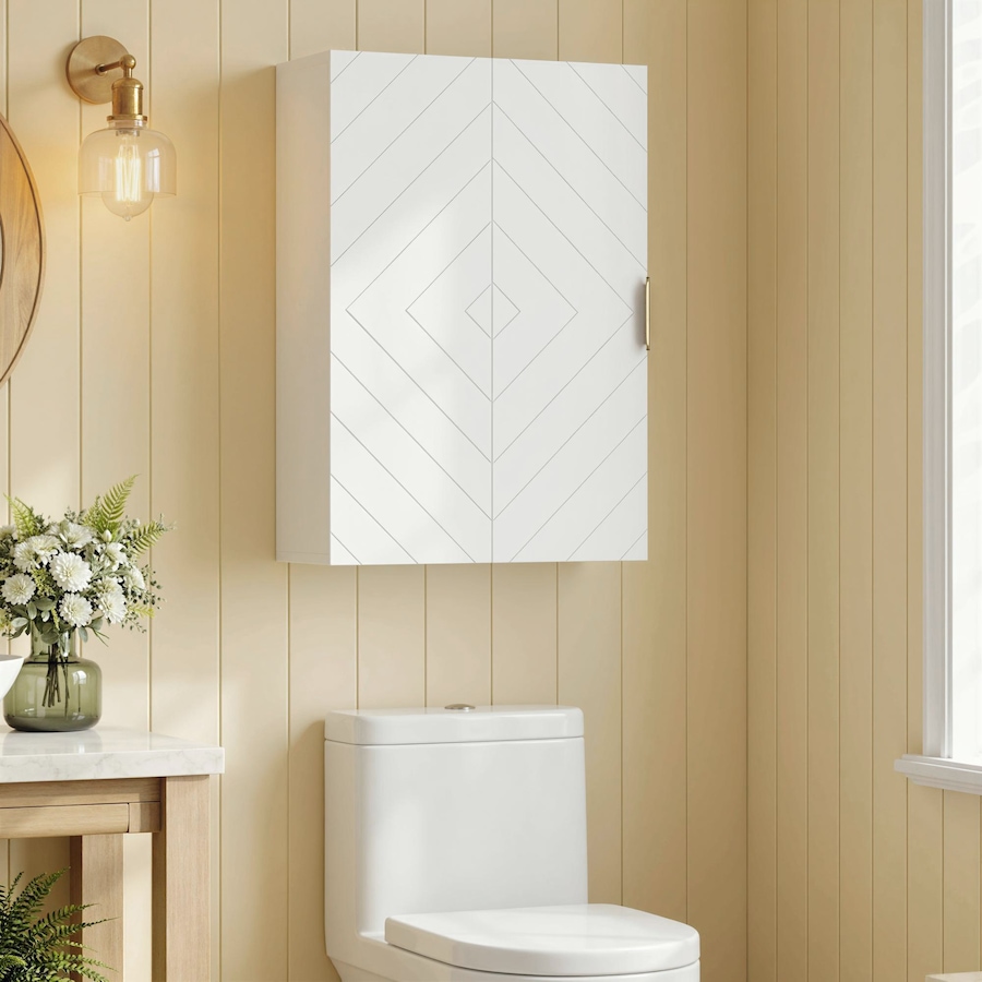 Image 994694_ALTMORE9.jpg, Product 994-694 / Price $66.99, kleankin Bathroom Wall Cabinet, Medicine Cabinet with Door and Shelves from Kleankin on TSC.ca's Home & Garden department