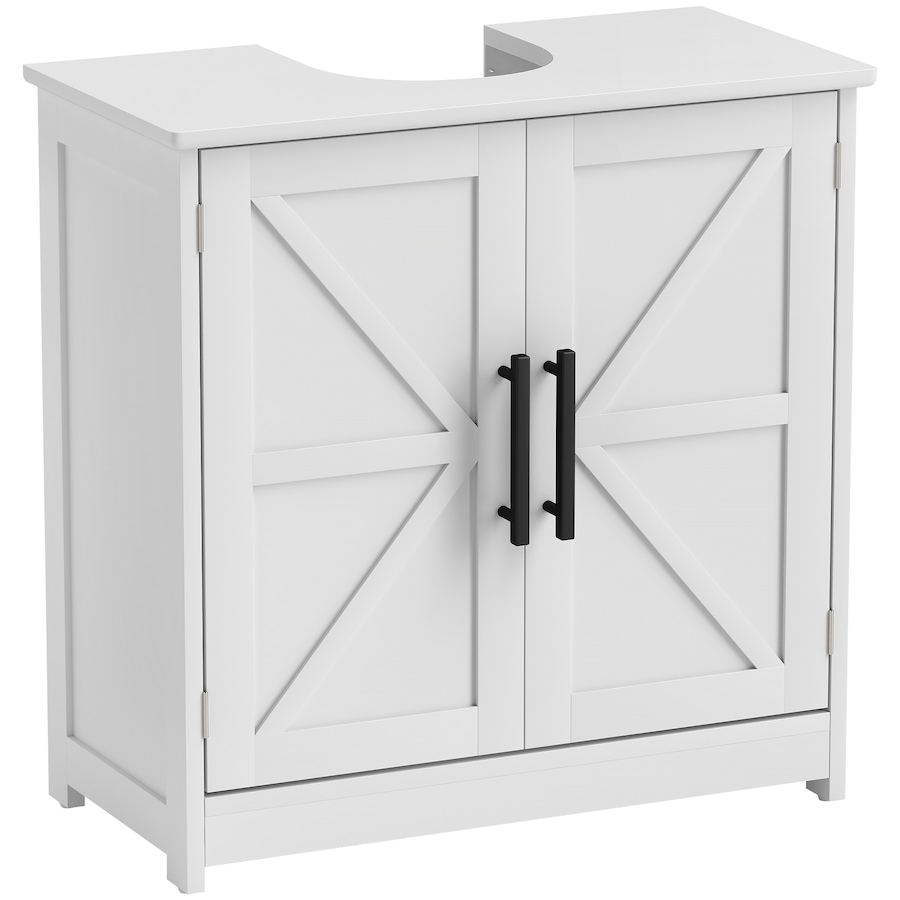 Image 994698.jpg, Product 994-698 / Price $92.14, HOMCOM Pedestal Sink Storage Cabinet, Bathroom Sink Cabinet, White from HOMCOM on TSC.ca's Home & Garden department