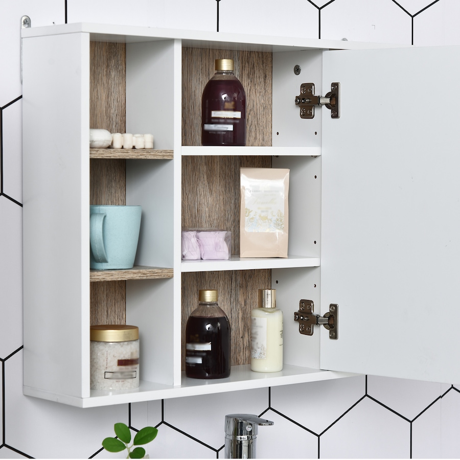 Image 994700_ALTMORE8.jpg, Product 994-700 / Price $69.99, HOMCOM Wall Mounted Bathroom Storage Cabinet with Mirrored Door, Shelf from HOMCOM on TSC.ca's Home & Garden department